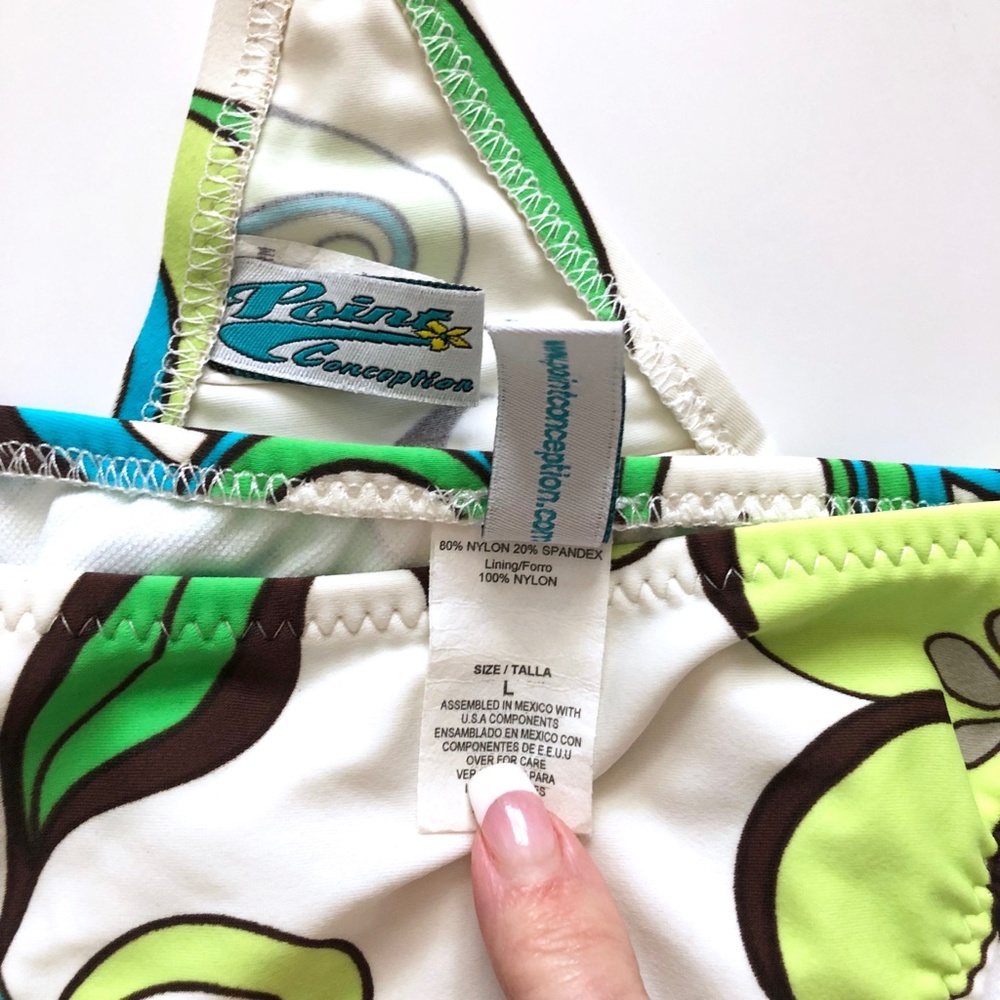 Point Conception Ring Bikini Swimsuit Set L - Picture 5 of 5